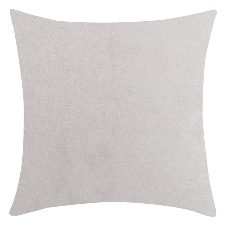 Dilkash Pink Cotton Linen Embroidered Cushion Cover - KHAABKA