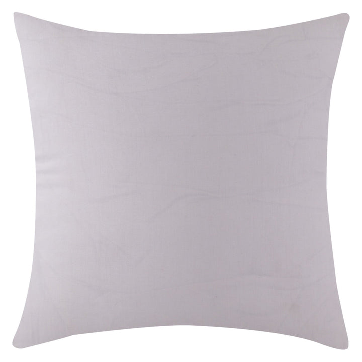 Silkroute Offwhite Flora and Fauna Embroidered Cushion Cover - KHAABKA