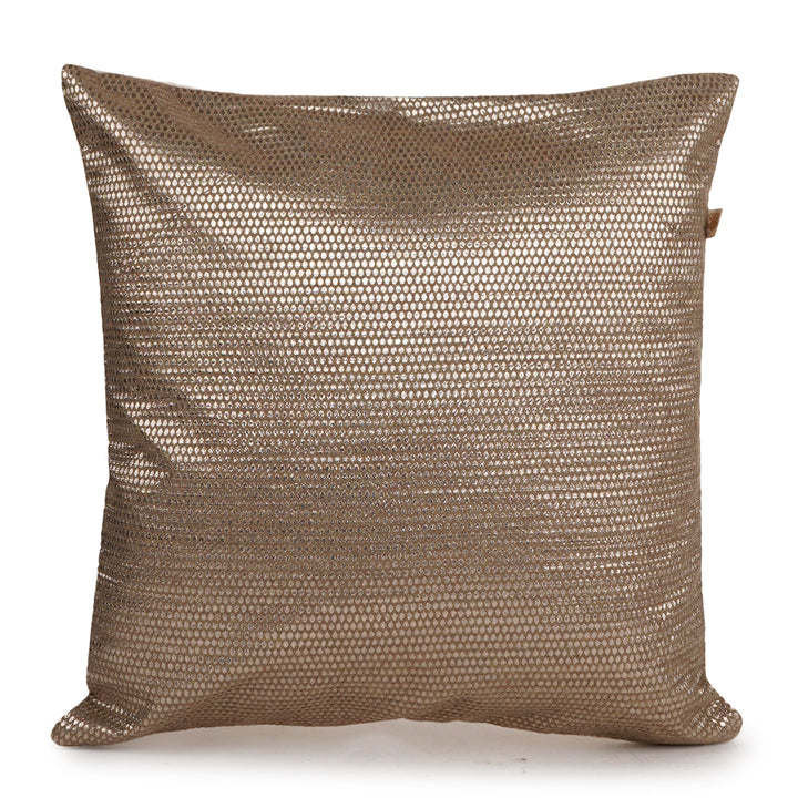 Zenith Weave Embroidered Cushion Cover (16 inch x 16 inch)