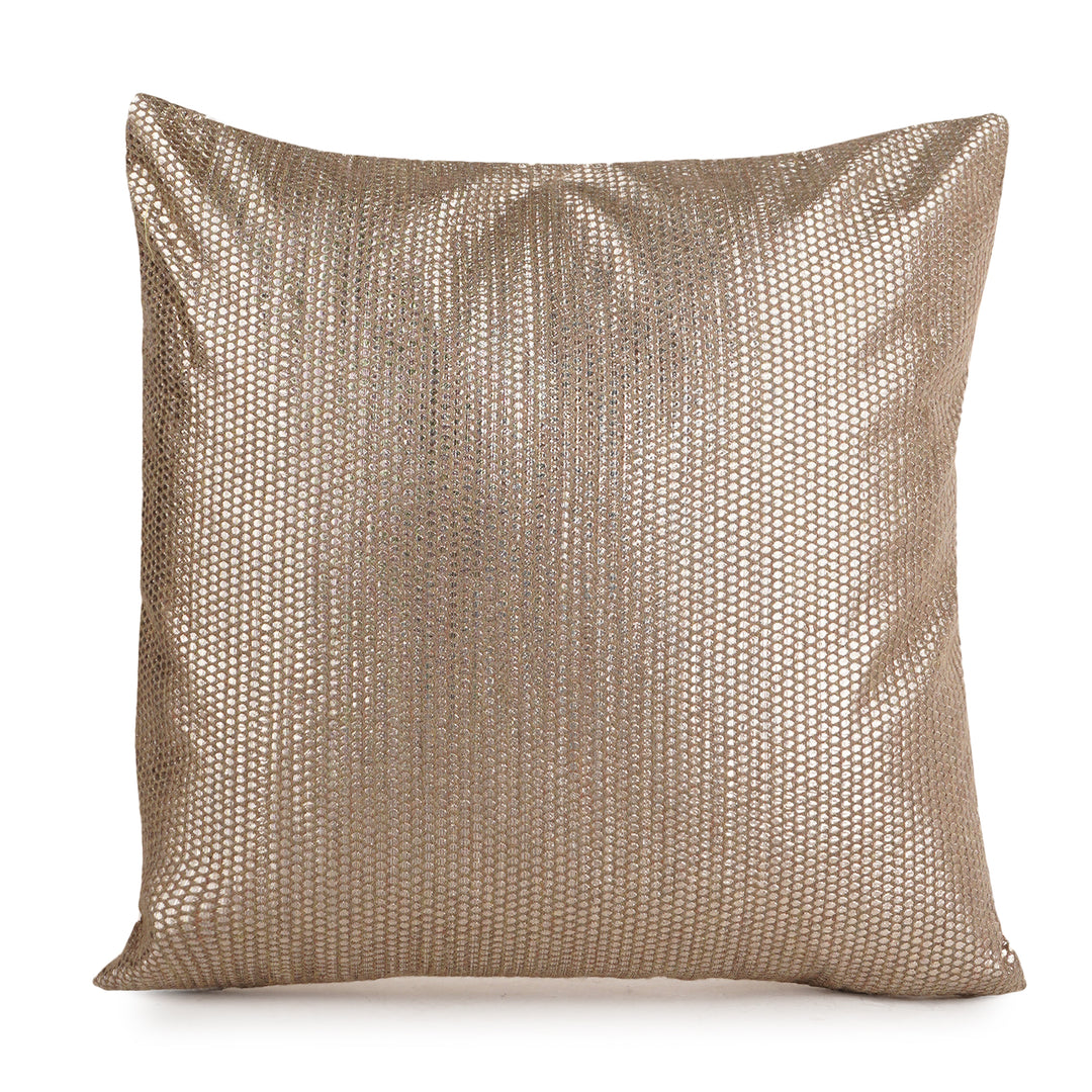 Zenith Weave Embroidered Cushion Cover (16 inch x 16 inch)