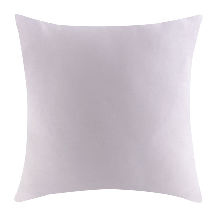 Silkroute Offwhite Silk Peacock Embroidery Cushion Cover - KHAABKA