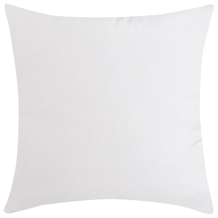 Banjara Silk Off - white Mehrab Embroidered Cushion Cover - KHAABKA
