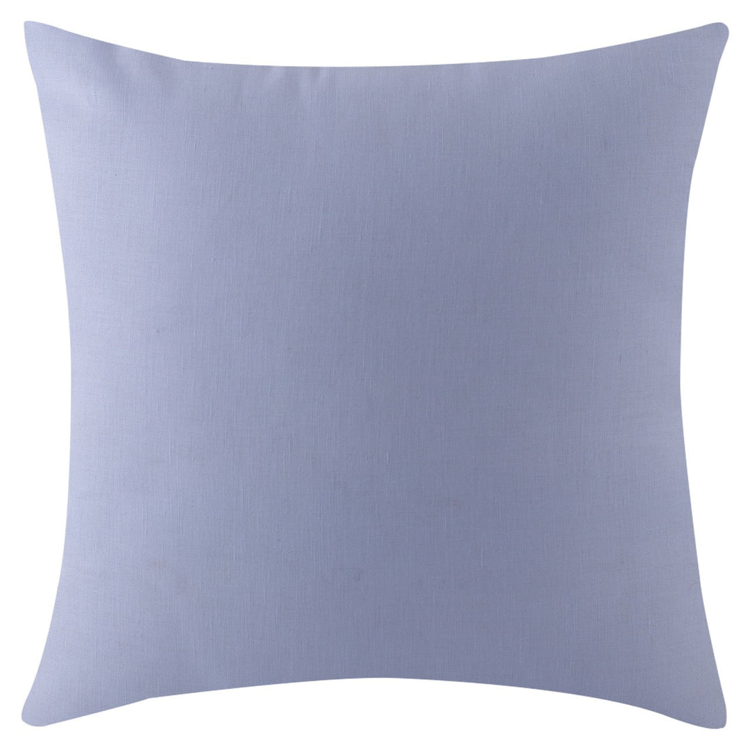 Guldasta Cotton Linen Hand Embroidered Cushion Cover - KHAABKA