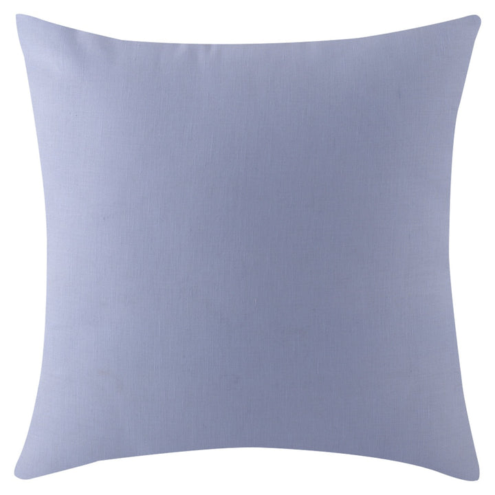Guldasta Cotton Linen Hand Embroidered Cushion Cover - KHAABKA